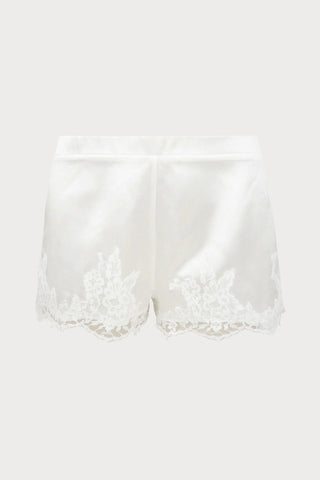 Splendeur Soie Pearl Silk Shorts