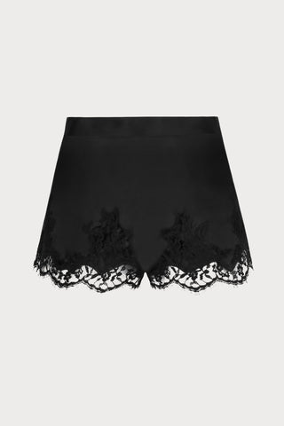 Splendeur Soie Black Pyjama Short
