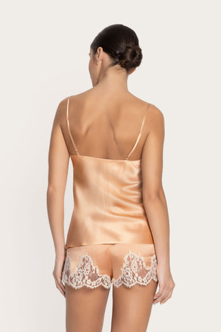 Lise Charmel Peach Silk Camisole Splendeur Soie