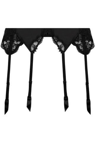 Lise Charmel Splendeur Soie Suspender Belt Black