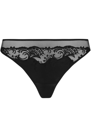 Lise Charmel Splendeur Soie Thong Black