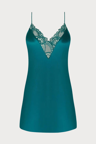 Sublime En Dentelle Babydoll in Green, Size XS (UK 8)