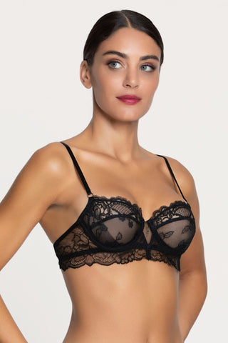 Lise Charmel Sublime En Dentelle Demi Cup Bra Black