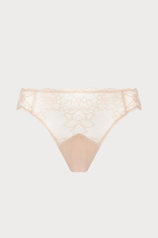 Sublime En Dentelle Italian Brief in Nude