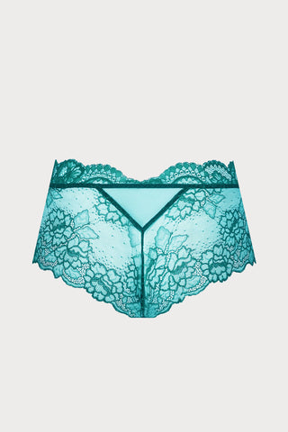Sublime En Dentelle Shorty in Green