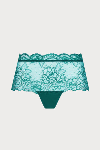 Sublime En Dentelle Shorty in Green