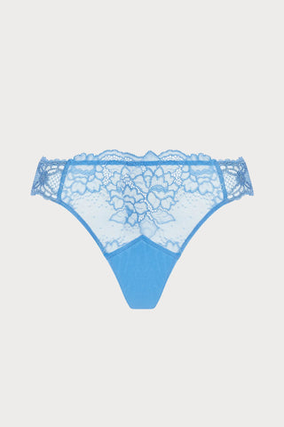 Sublime En Dentelle Italian Brief in Blue