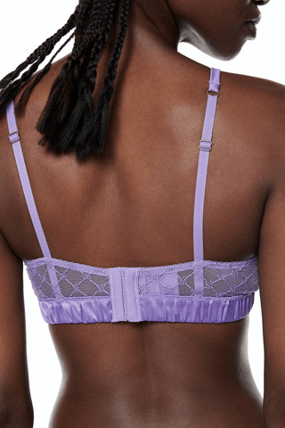 Love Stories Celeste Unpadded Bralette Purple