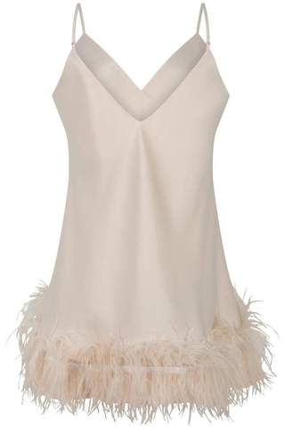 Love Stories Honey Slip Dress Off White