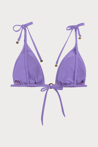 Jolly Triangle Bikini Top Lilac