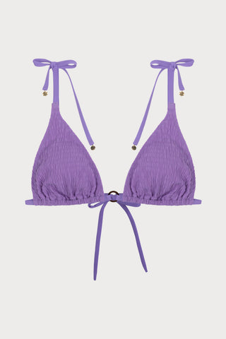 Jolly Triangle Bikini Top Lilac
