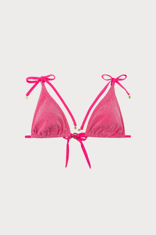 Jolly Triangle Bikini Top Pink