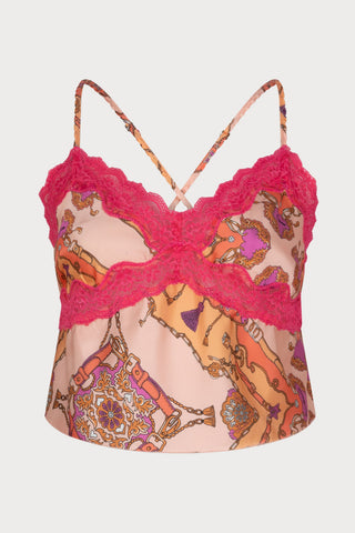 Parker Satin Cropped Camisole