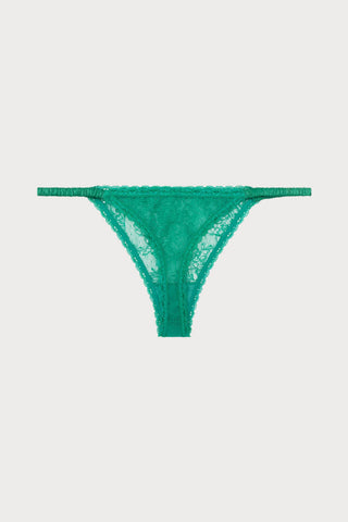 Roomie Tanga Thong Green, Size XL (UK 14)