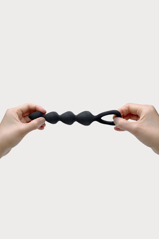 Love to Love Bing Bang Anal Beads L Black Onyx