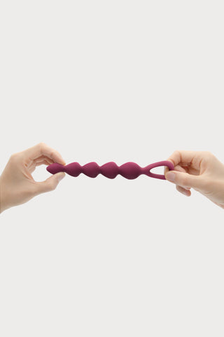Love to Love Bing Bang Anal Beads M Plum Star
