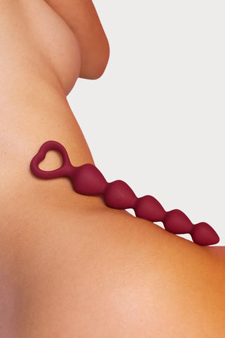 Love to Love Bing Bang Anal Beads M Plum Star