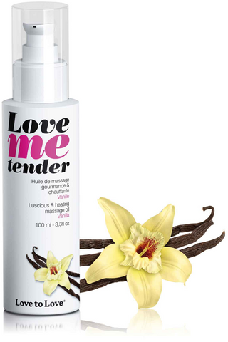 Love to Love Love Me Tender Warming Massage Oil Vanilla