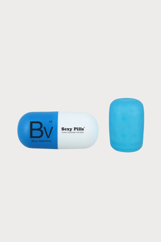 Love to Love Sexy Pills Blue Valentine Mini-Masturbator