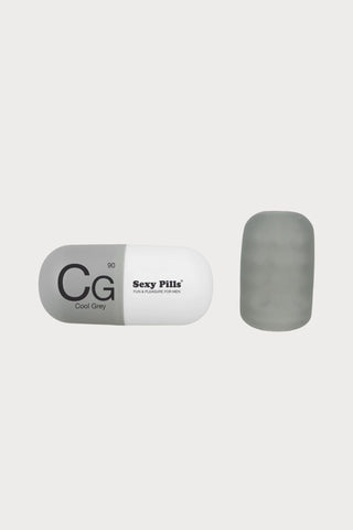 Love to Love Sexy Pills Cool Grey Mini-Masturbator