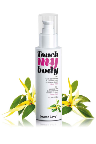 Love to Love Touch My Body Massage & Lubricant Ylang-Ylang 100ml