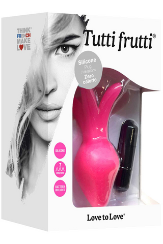 Love to Love Tutti Frutti Clitoris Stimulator and Anal Plug