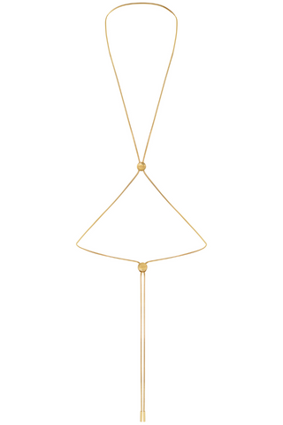 Maison Close À Ton Cou Gold Chain Harness | Body Jewellery