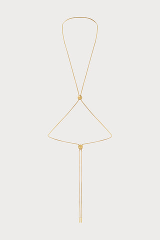 Maison Close À Ton Cou Gold Chain Harness - Naughty Knickers