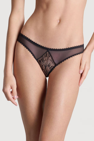 Maison Close Accroche Coeur Brief Black