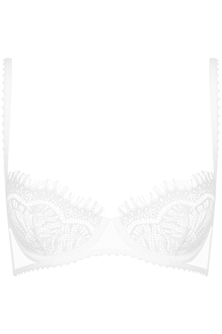 Maison Close Accroche Coeur Wire Bra White