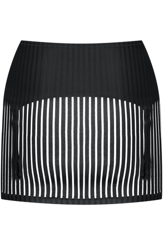 Maison Close Bande à Part Mini Suspender Skirt Black