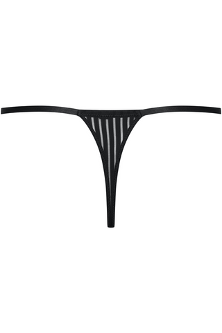 Maison Close Bande à Part Mini Thong Black