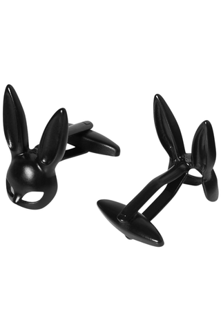 Black Bunny Cufflinks
