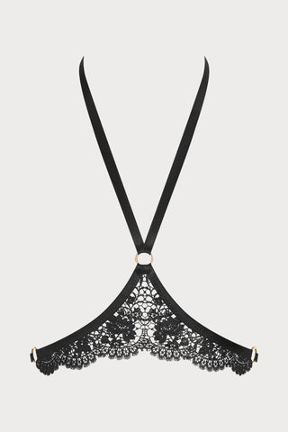 Maison Close Le Ravissant Black Harness - Naughty Knickers