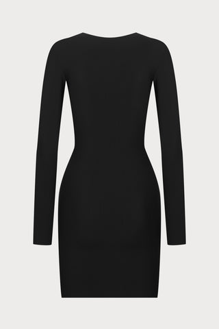 Nuit Infinie Lace-Up Back Mini Dress - Maison Close