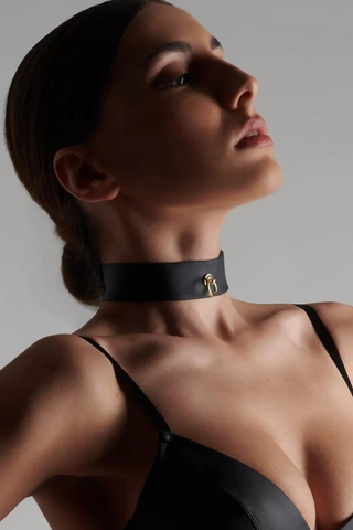 Maison Close Chambre Noire Choker Black