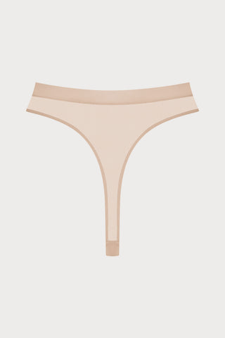 Corps à Corps High Waisted Thong Vanilla