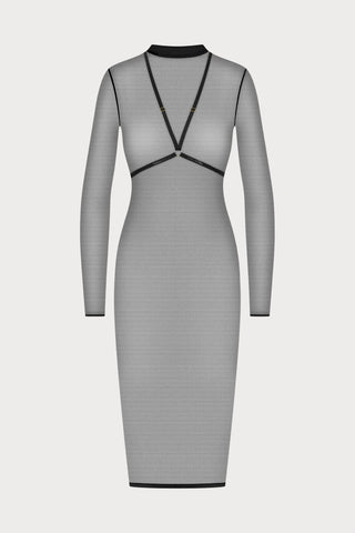 Corps à Corps Midi Dress with Harness