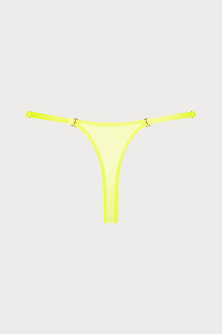 Corps à Corps Mini Thong Neon Yellow