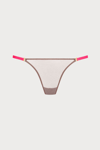 Corps à Corps Mini Thong Ginger Snap/Neon Pink
