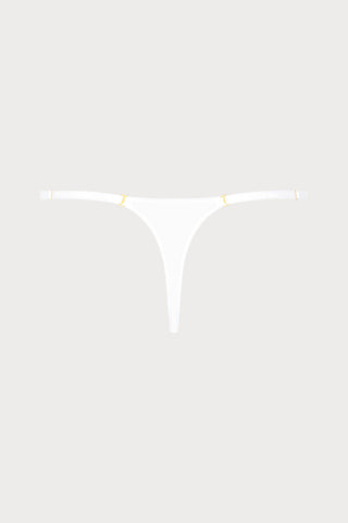 Corps à Corps Mini Thong White