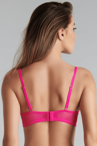 Maison Close Corps à Corps Neon Underwired Bra Pink