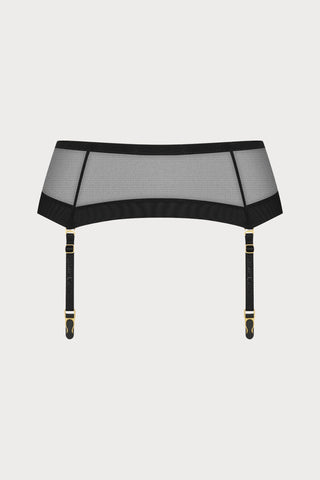 Corps à Corps Suspender Belt Black