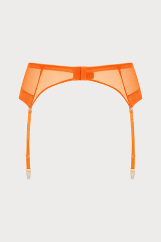 Corps à Corps Suspender Belt Neon Orange