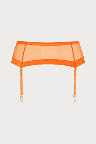 Corps à Corps Suspender Belt Neon Orange