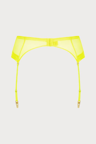 Corps à Corps Suspender Belt Neon Yellow