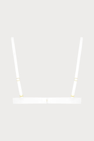 Corps à Corps Triangle Bra White