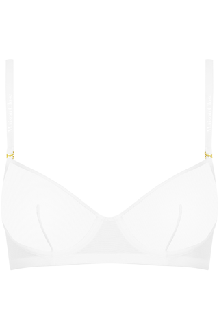 Maison Close Corps à Corps Underwired Bra White