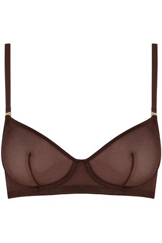 Maison Close Corps à Corps Wire Bra Brown