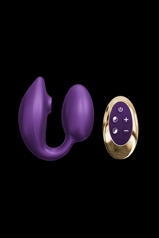 Maison Close 15:15 Remote Control Stimulator Egg Purple/Gold